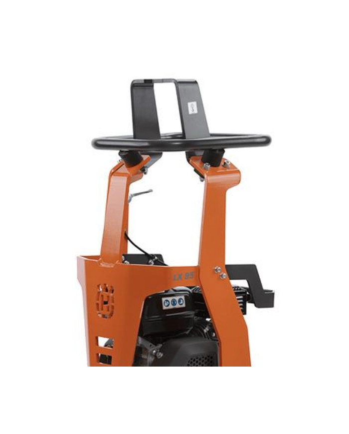 Husqvarna LX 95 unidirectional compactor Husqvarna Construction - Specifications:  Cooling: Air  Fuel: Unleaded 95 Starting: Man