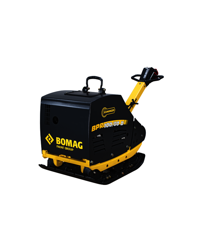 Bomag BPR 100/80 D reversible compactor Bomag - Specifications:  Cooling:Air Weight:687 kg Motor: 1D 90 Power:10.3 kW Working sp Bomag BPR 100/80 D reversible compactor Bomag - Specifications:  Cooling:Air Weight:687 kg Motor: 1D 90 Power:10.3 kW Working sp