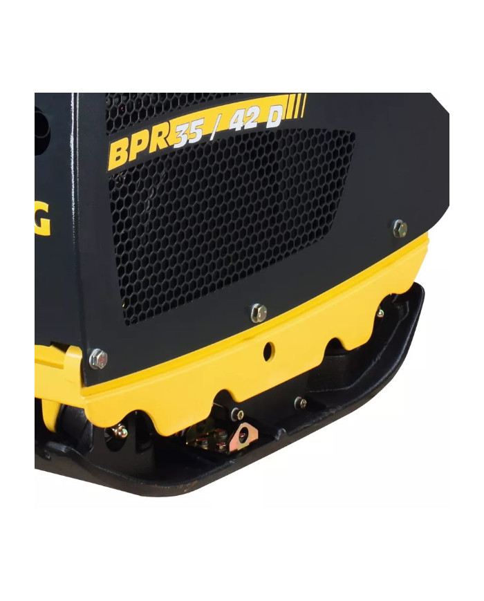 Zagęszczarka rewersyjna Bomag BPR 35/42 D Bomag - Dane techniczne:  Chłodzenie: Powietrzem Ciężar: 210 kg Silnik: 1B20 Moc: 3.1  Zagęszczarka rewersyjna Bomag BPR 35/42 D Bomag - Dane techniczne:  Chłodzenie: Powietrzem Ciężar: 210 kg Silnik: 1B20 Moc: 3.1