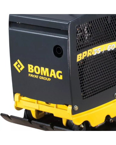 Bomag BPR 35/60 DE reversible compactor Bomag - Technical data:  Weight: 245 kg Engine: 1B20 Power: 3.1 kW Working speed: 27 m/m