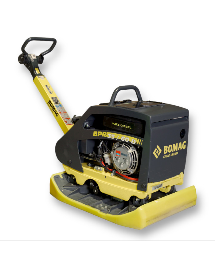 Zagęszczarka rewersyjna Bomag BPR 35/60 HONDA STONEGUARD Bomag - Dane techniczne:  Chłodzenie: Powietrzem Częstotliwość: 80 Hz C Zagęszczarka rewersyjna Bomag BPR 35/60 HONDA STONEGUARD Bomag - Dane techniczne:  Chłodzenie: Powietrzem Częstotliwość: 80 Hz C