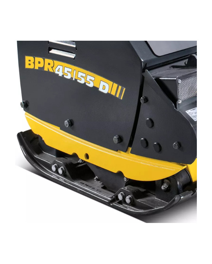Zagęszczarka rewersyjna Bomag BPR 45/55 DE Bomag - Dane techniczne:  Chłodzenie: Powietrzem Ciężar: 395 kg Zbiornik paliwa: 5 l  Zagęszczarka rewersyjna Bomag BPR 45/55 DE Bomag - Dane techniczne:  Chłodzenie: Powietrzem Ciężar: 395 kg Zbiornik paliwa: 5 l