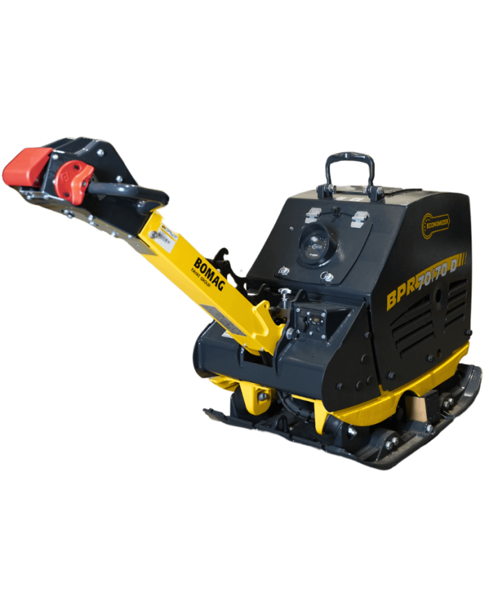 Zagęszczarka rewersyjna Bomag BPR 70/70 DE Economizer Bomag - Dane techniczne:  Chłodzenie: Powietrzem Paliwo: Olej napędowy Roz Zagęszczarka rewersyjna Bomag BPR 70/70 DE Economizer Bomag - Dane techniczne:  Chłodzenie: Powietrzem Paliwo: Olej napędowy Roz
