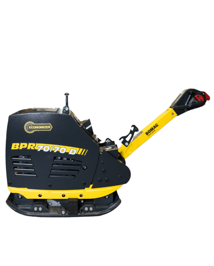 Bomag BPR 70/70 DE Ekonomizer reverzibilná vibračná doska Bomag - Technické údaje:  Chladenie:     Výkon: 9,8 kWMotor:1D81S  Bomag BPR 70/70 DE Ekonomizer reverzibilná vibračná doska Bomag - Technické údaje:  Chladenie:     Výkon: 9,8 kWMotor:1D81S