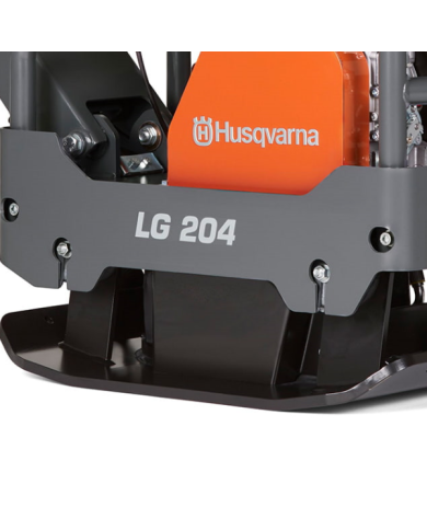 Husqvarna LG 204 reversible compactor Husqvarna Construction - Specifications:  Cooling: Air Weight: 211 kg Engine: GX 200 Power
