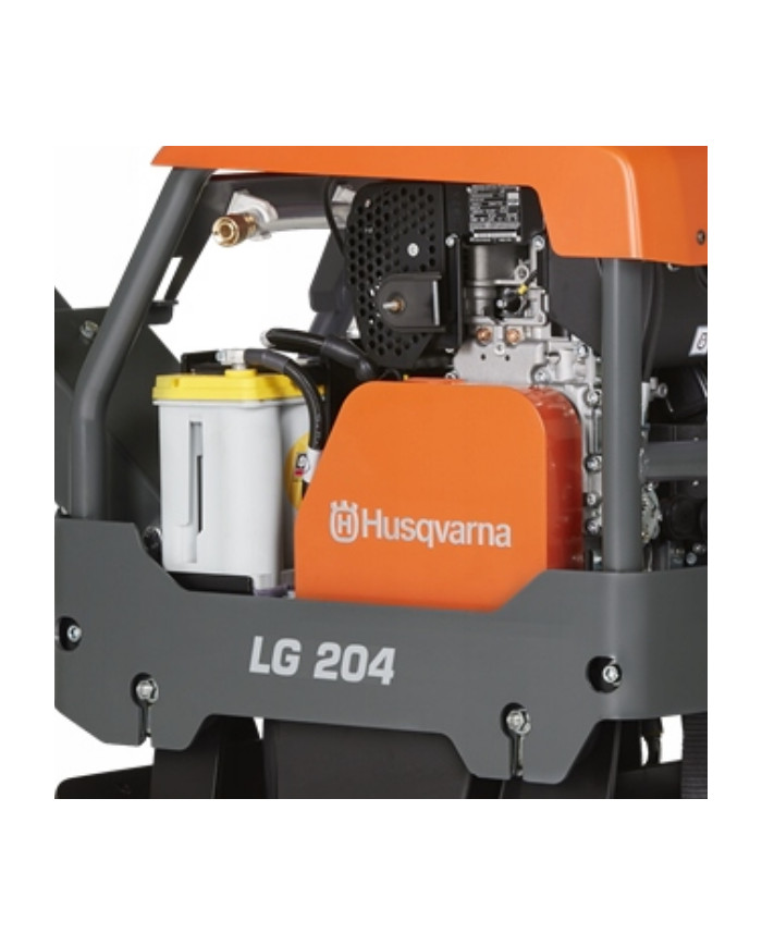 Husqvarna LG 204 Hatz MAN 500mm reversible compactor Husqvarna Construction - Specifications:  Cooling:Air Weight:228 kg Motor:  Husqvarna LG 204 Hatz MAN 500mm reversible compactor Husqvarna Construction - Specifications:  Cooling:Air Weight:228 kg Motor: