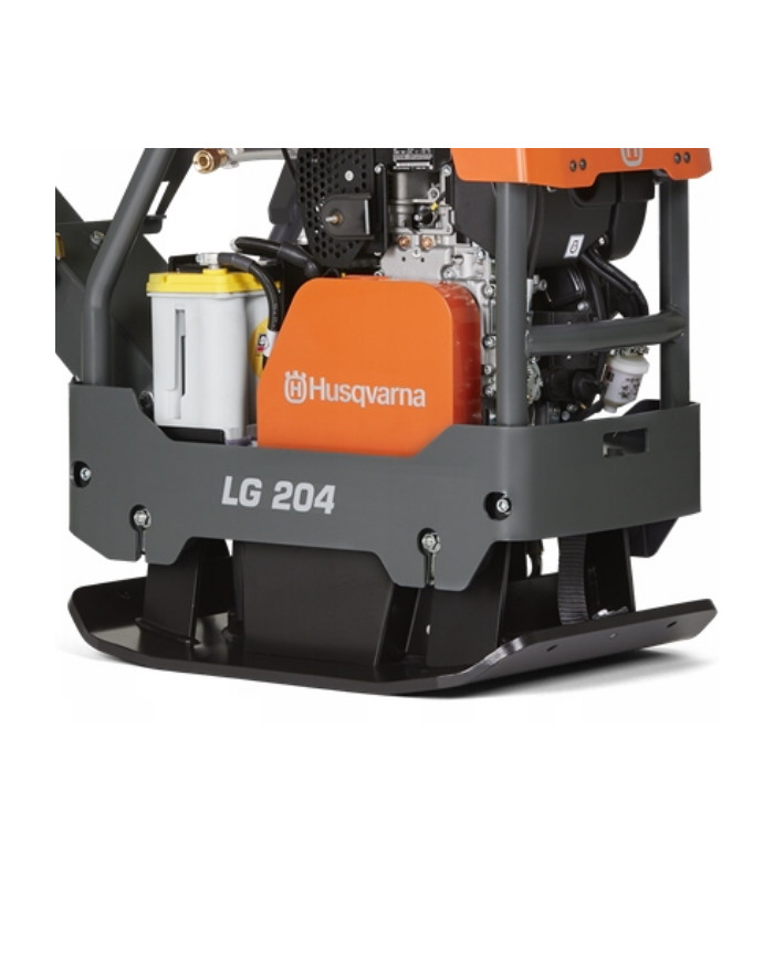 Husqvarna LG 204 Hatz MAN 500mm reversible compactor Husqvarna Construction - Specifications:  Cooling:Air Weight:228 kg Motor:  Husqvarna LG 204 Hatz MAN 500mm reversible compactor Husqvarna Construction - Specifications:  Cooling:Air Weight:228 kg Motor: