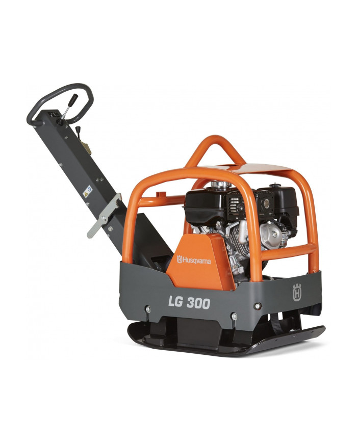Husqvarna LG 300 Honda 500mm reversible compactor Husqvarna Construction - Specifications:  Cooling:Air Weight:265 kg Engine: GX Husqvarna LG 300 Honda 500mm reversible compactor Husqvarna Construction - Specifications:  Cooling:Air Weight:265 kg Engine: GX