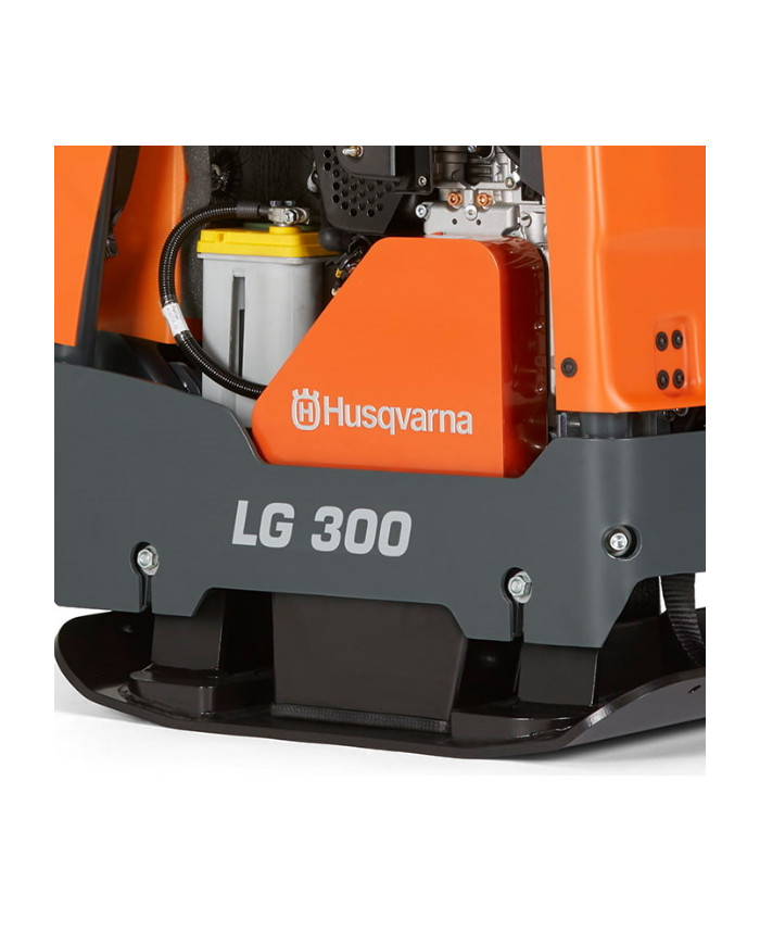 Husqvarna LG 300 Hatz MAN 600mm reversible compactor Husqvarna Construction - Specifications:  Cooling:Air Weight:287 kg Motor: 