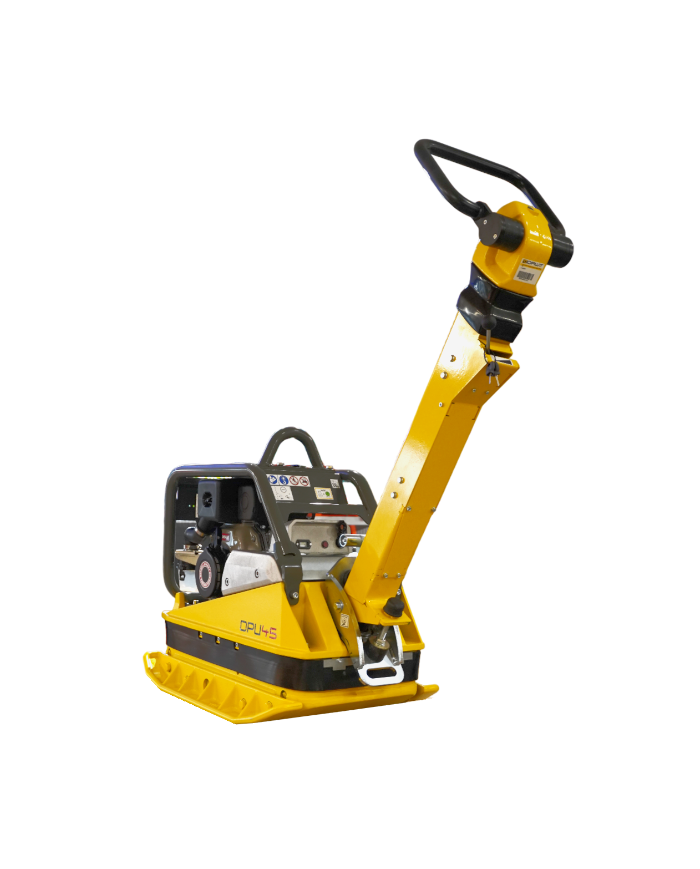 Zagęszczarka rewersyjna Wacker Neuson DPU 45 YEH Wacker Neuson - Dane techniczne:  Ciężar: 385 kg Silnik: L70N Moc: 4.5 kW Prędk