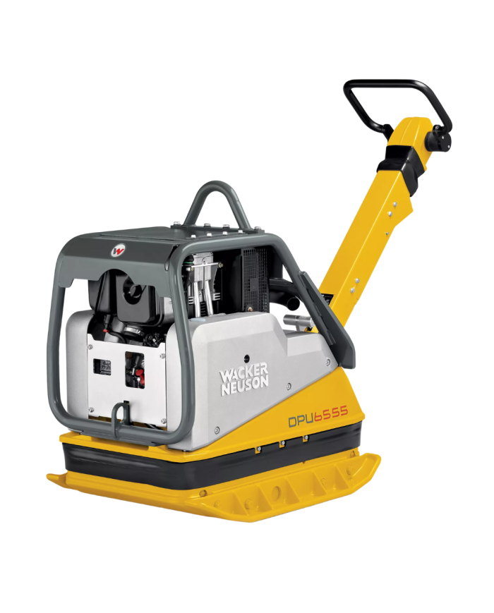 Zagęszczarka rewersyjna Wacker Neuson DPU 6555 HEH bez pomiaru zagęszczenia Wacker Neuson - Dane techniczne:  Ciężar: 498 kg Sil Zagęszczarka rewersyjna Wacker Neuson DPU 6555 HEH bez pomiaru zagęszczenia Wacker Neuson - Dane techniczne:  Ciężar: 498 kg Sil
