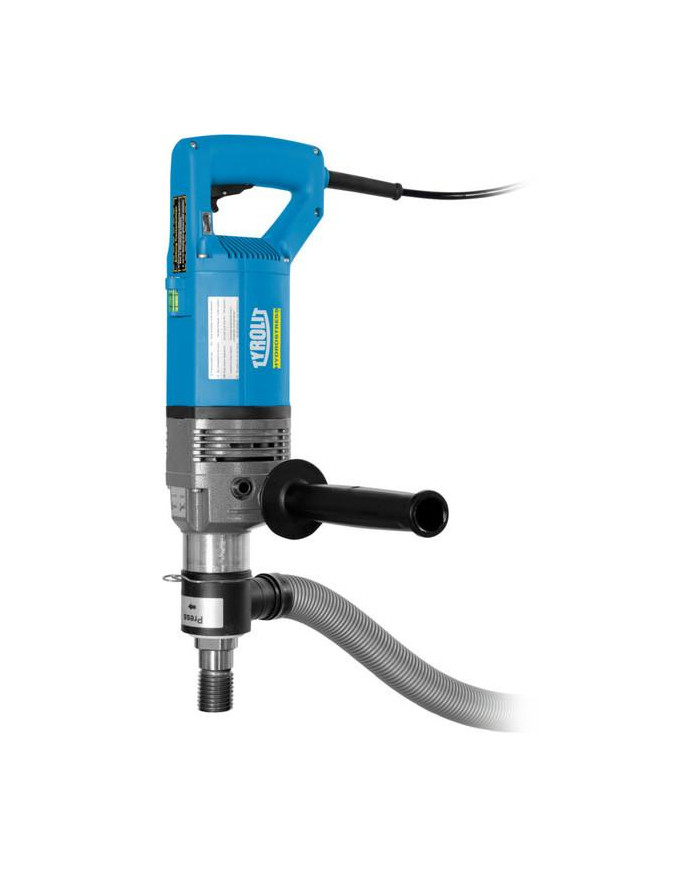 TYROLIT DME19DP core drilling rig Tyrolit - Specifications:  Cooling: Air Mounting: 1 ¼'' / R ¼'' Tripod Mounting : 60 mm clampi TYROLIT DME19DP core drilling rig Tyrolit - Specifications:  Cooling: Air Mounting: 1 ¼'' / R ¼'' Tripod Mounting : 60 mm clampi