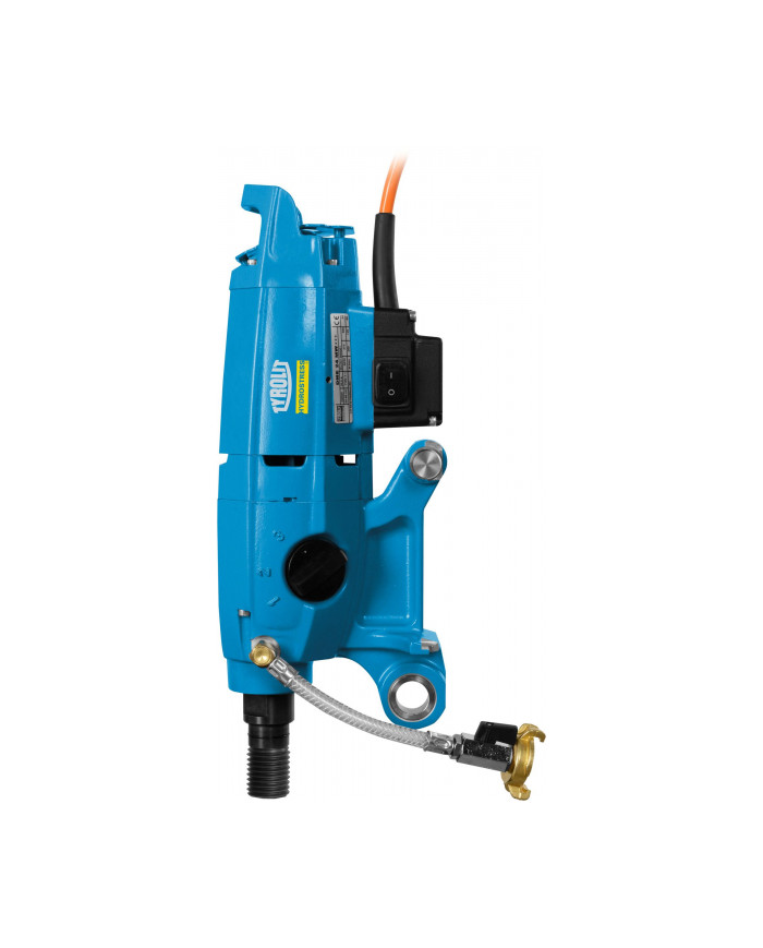 Wiertnica rdzeniowa TYROLIT DME24MW Tyrolit - Dane techniczne:  Chłodzenie: Powietrzem Mocowanie: 1 ¼'' ½'' Mocowanie na statyw: