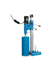 Core drilling rig with tripod TYROLIT DRS 250 Tyrolit - Specifications:  Cooling: Air Mounting: 1 ¼'' ½'' Voltage: 230 V (single