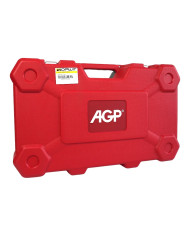 Drilling machine with AGP DM52D microhole tool AGP - Specifications:  Cooling:Air Mounting: 1 ¼'' Voltage:230 V / 50 Hz Drilling