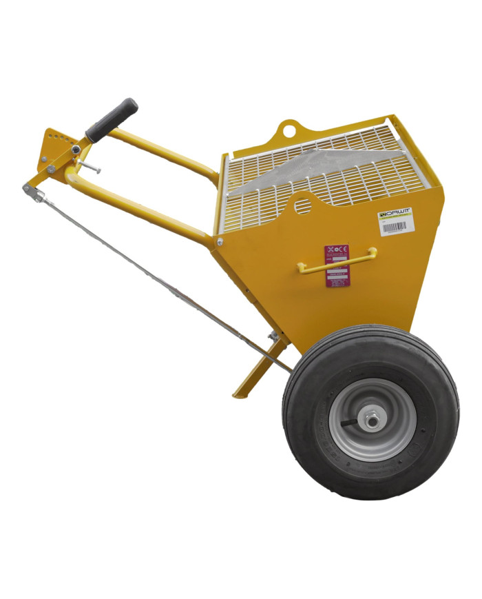 Wózek do posypki Barikell BR100 Barikell - Dane techniczne:  Ilość podawanej posypki: 0-4kg/m² Pojemność zasypowa: 100kg Model:  Wózek do posypki Barikell BR100 Barikell - Dane techniczne:  Ilość podawanej posypki: 0-4kg/m² Pojemność zasypowa: 100kg Model: