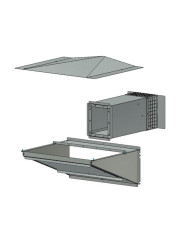 Outdoor mounting kit - galvanized CF 75 SPARK Master Heaters -  Outdoor mounting kit - galvanized CF 75 SPARK Master Heaters -