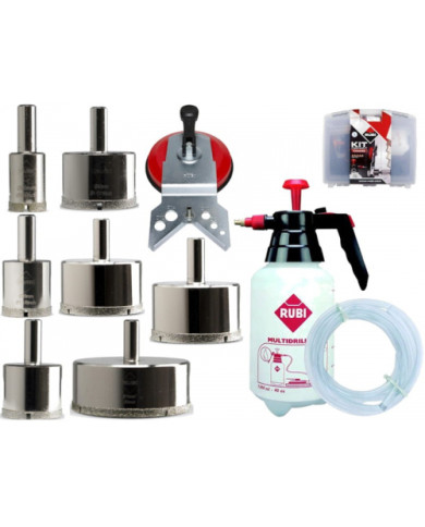 Zestaw EASY GRES PLUS (RUBI) Rubi - Dane techniczne:: undefinedobroty: max. 500/min.maksymalna dlugosc wiercenia: 27 mm