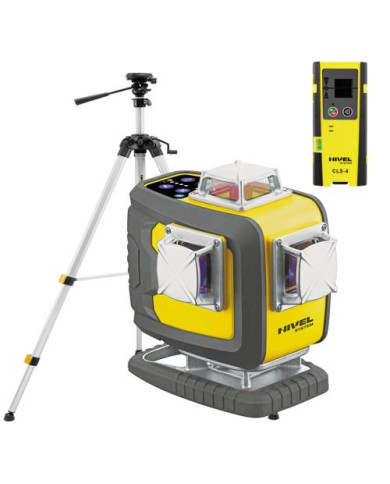 KIT Nivel System CL4D-P construction laser + SJJM1EX tripod + CLS-4 sensor Nivel System - Technical data:  Dimensions: 125 x 75 