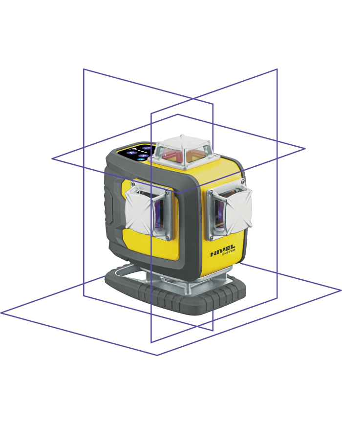 KIT Nivel System CL4D-P stavebný laser + statív SJJM1EX + senzor CLS-4 + obsluha LS-24 Nivel System - Technické údaje:     Rozme