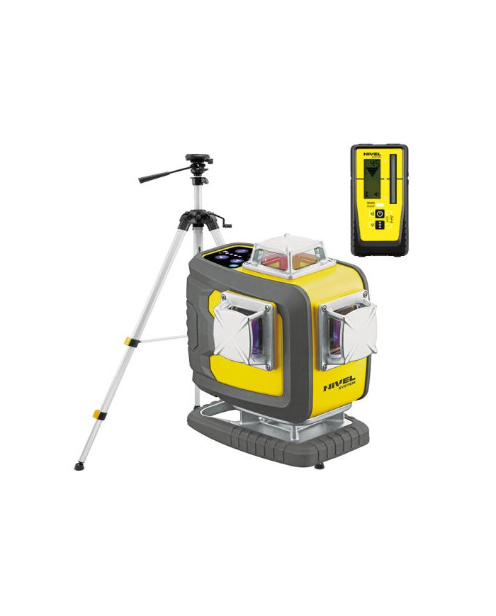 KIT Nivel System CL4D-P construction laser + SJJM1EX tripod + RD800 sensor Nivel System - Technical data:  Dimensions: 125 x 75  KIT Nivel System CL4D-P construction laser + SJJM1EX tripod + RD800 sensor Nivel System - Technical data:  Dimensions: 125 x 75