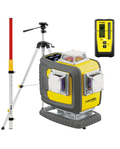 KIT Nivel System CL4D-P construction laser + SJJM1EX tripod + RD800 sensor + LS-24 staff Nivel System - Technical data:  Dimensi