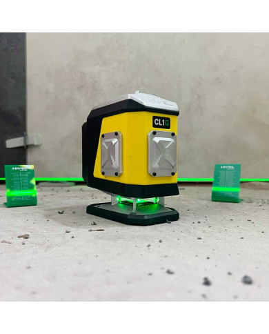 KIT Nivel System CL1G green cross line laser + SJJ-M1 EX tripod Nivel System - Technical data:  Dimensions: 130 x 72 x 133 mm We