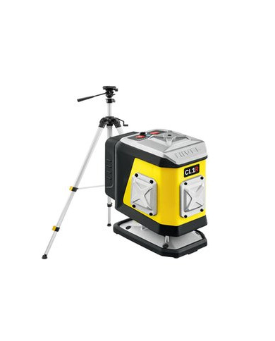 KIT Nivel System CL1R red cross line laser + SJJM1EX tripod Nivel System - Technical data:  Dimensions: 130 x 72 x 133 mm Weight