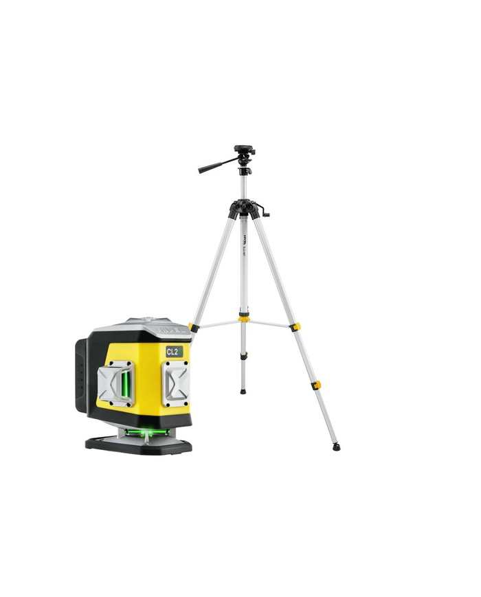 KIT Nivel System CL2G green cross line laser + SJJM1EX tripod Nivel System - Technical data:  Dimensions: 148 x 90 x 133 mm Bran KIT Nivel System CL2G green cross line laser + SJJM1EX tripod Nivel System - Technical data:  Dimensions: 148 x 90 x 133 mm Bran