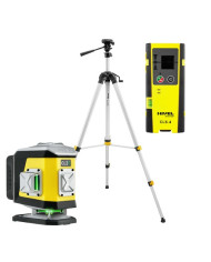 KIT Nivel System CL2G zelený krížový laser + statív SJJM1EX + senzor CLS4 Nivel System - Technické údaje:    Rozmery: 148 x 90 x