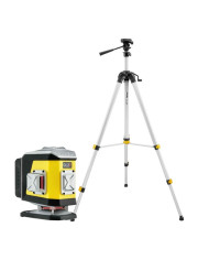 KIT Nivel System CL2R red cross line laser + SJJM1EX tripod Nivel System - Technical data:  Dimensions: 130 x 90 x 133 mm Weight