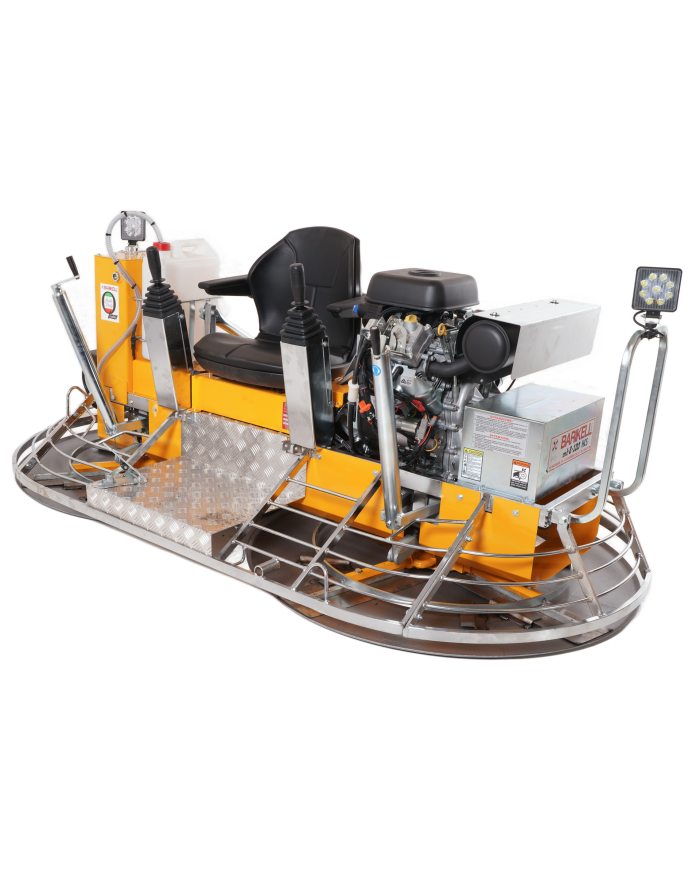 Barikell MK8-120 HCS B&S 37 EFI trowel Barikell - Specifications:  Cooling: Air Engine: B&S VANGUARD Dimensions: 2450x1205x1 Barikell MK8-120 HCS B&S 37 EFI trowel Barikell - Specifications:  Cooling: Air Engine: B&S VANGUARD Dimensions: 2450x1205x1
