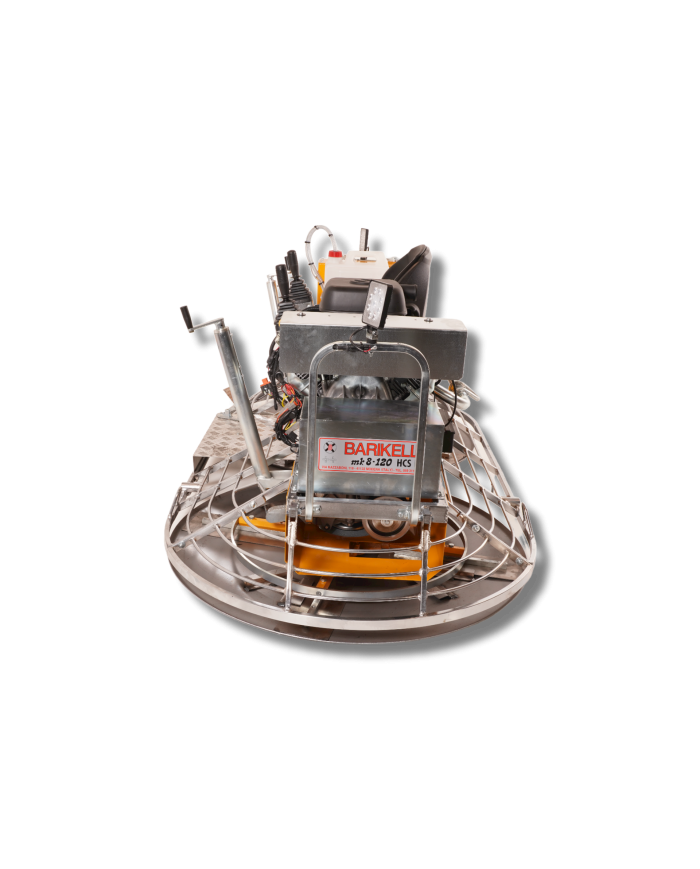 Zacieraczka Barikell MK8-120 HCS B&S 37 EFI Barikell - Dane techniczne:  Chłodzenie: Powietrzem Silnik: B&amp;S VANGUARD Wymiary
