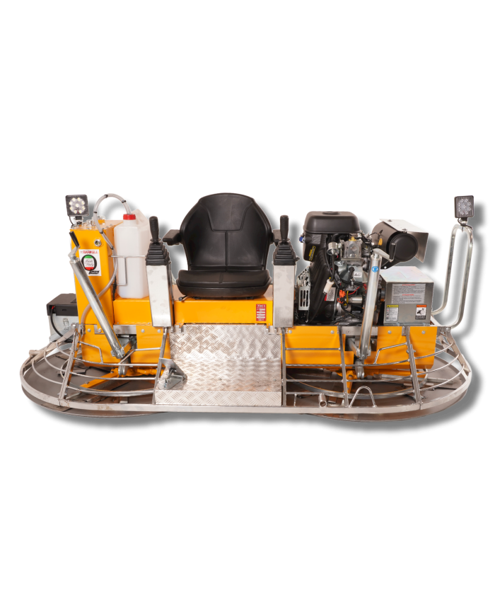 Barikell MK8-120 HCS B&S 37 EFI trowel Barikell - Specifications:  Cooling: Air Engine: B&S VANGUARD Dimensions: 2450x1205x1 Barikell MK8-120 HCS B&S 37 EFI trowel Barikell - Specifications:  Cooling: Air Engine: B&S VANGUARD Dimensions: 2450x1205x1