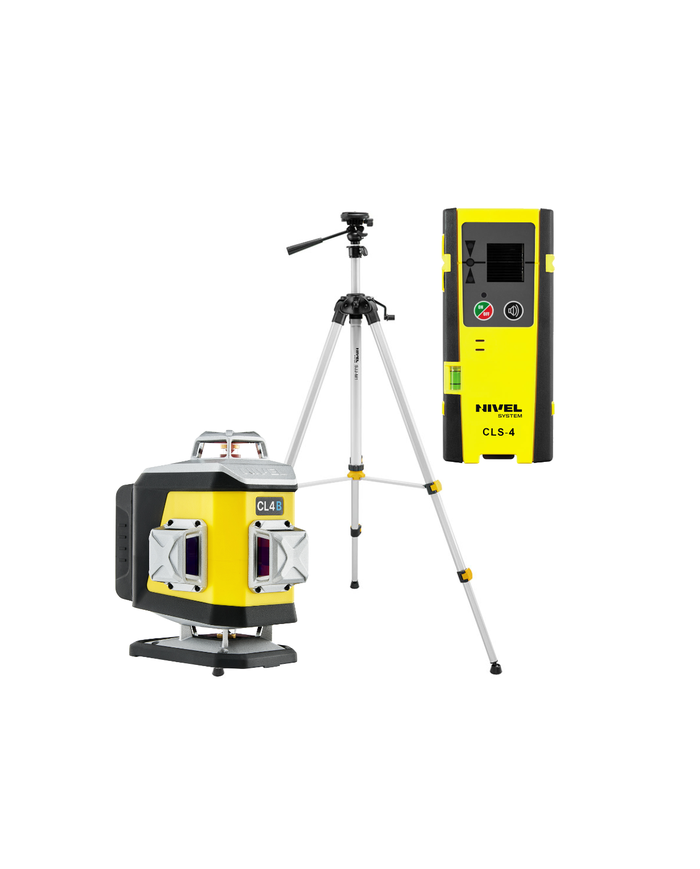 KIT Nivel System CL4B modrý krížový laser + statív SJJM1EX + senzor CLS4 Nivel System - Technické údaje:     Rozmery: 148 x 90 x