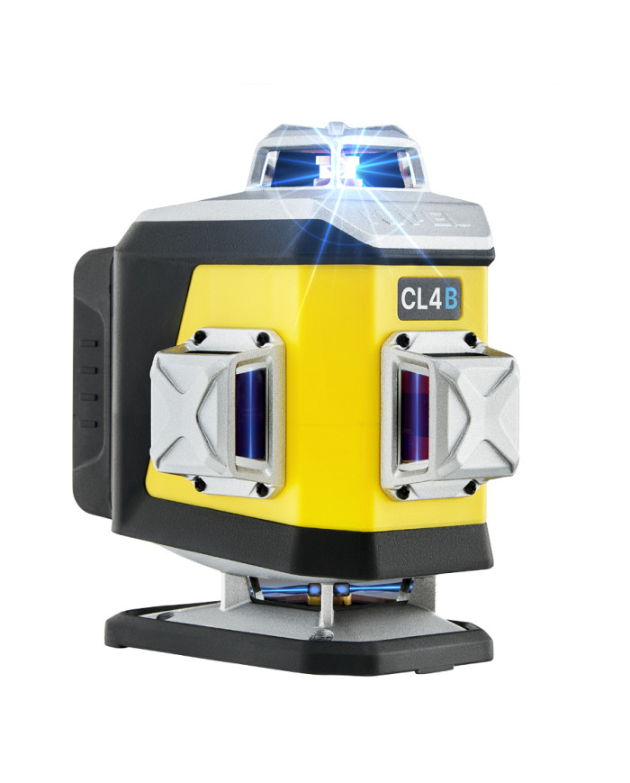 ZESTAW Laser krzyżowy Nivel System CL4B niebieski + statyw SJJ-M1 EX Nivel System - Dane techniczne:  Wymiary: 148 x 90 x 151 mm