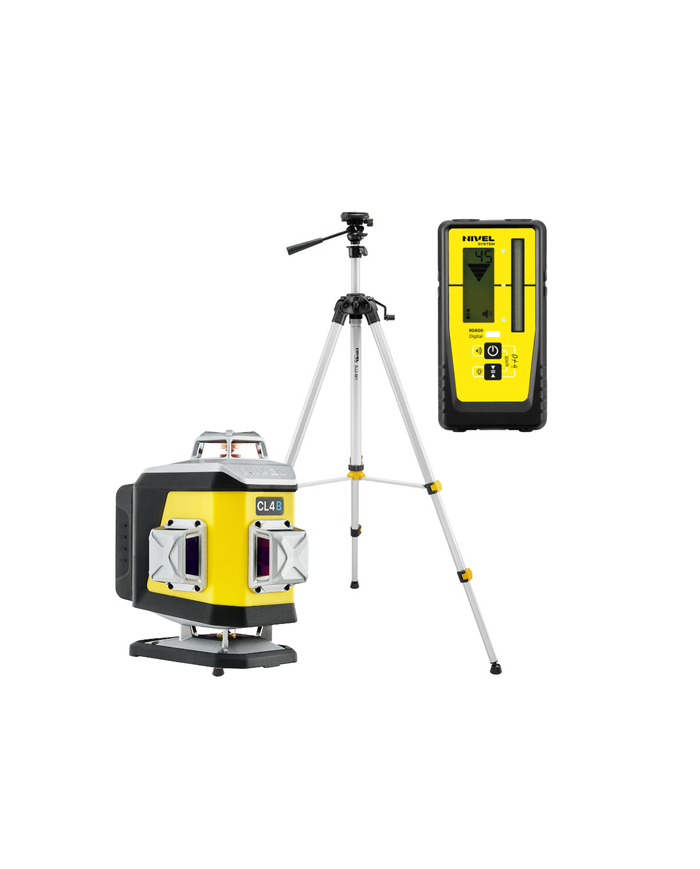 KIT Nivel System CL4B blue cross line laser + SJJM1EX tripod + RD800 sensor Nivel System - Technical data:  Dimensions: 148 x 90