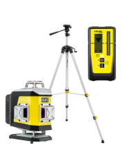 KIT Nivel System CL4B blue cross line laser + SJJM1EX tripod + RD800 sensor Nivel System - Technical data:  Dimensions: 148 x 90