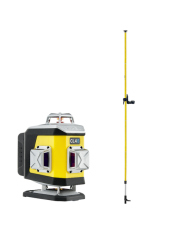 KIT Nivel System CL4B blue cross line laser + LP36 pole Nivel System - Technical data:  Dimensions: 148 x 90 x 151 mm Weight: 89 KIT Nivel System CL4B blue cross line laser + LP36 pole Nivel System - Technical data:  Dimensions: 148 x 90 x 151 mm Weight: 89