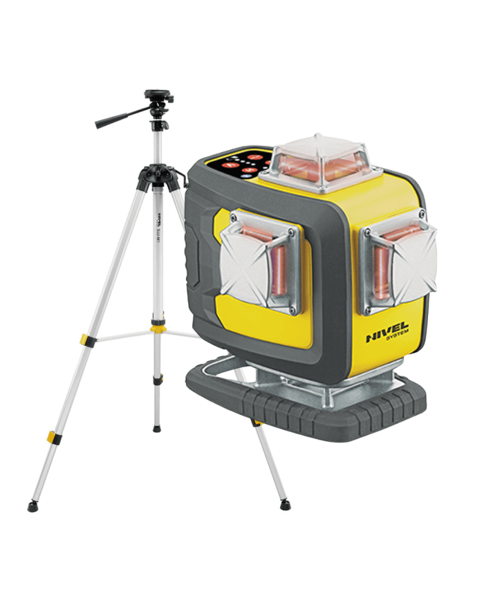 Súprava krížového lasera Nivel System CL4D-R červená + statív SJJM1EX Nivel System - Technické údaje:  R ozmery: 125 x 75 x 140  Súprava krížového lasera Nivel System CL4D-R červená + statív SJJM1EX Nivel System - Technické údaje:  R ozmery: 125 x 75 x 140