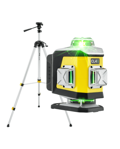 KIT Nivel System CL4G green cross line laser + SJJM1EX tripod Nivel System - Technical data:  Dimensions: 148 x 90 x 151 mm Weig