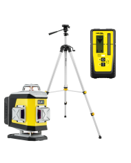 KIT Nivel System CL4G green cross line laser + SJJM1EX tripod + RD800 sensor Nivel System - Technical data:  Dimensions: 148 x 9