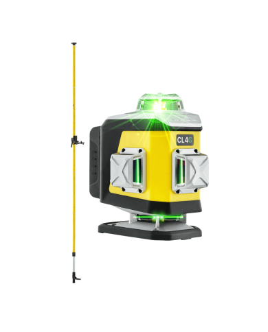 KIT Nivel System CL4G green cross line laser + LP36 pole Nivel System - Technical data:  Dimensions: 148 x 90 x 151 mm Weight: 9