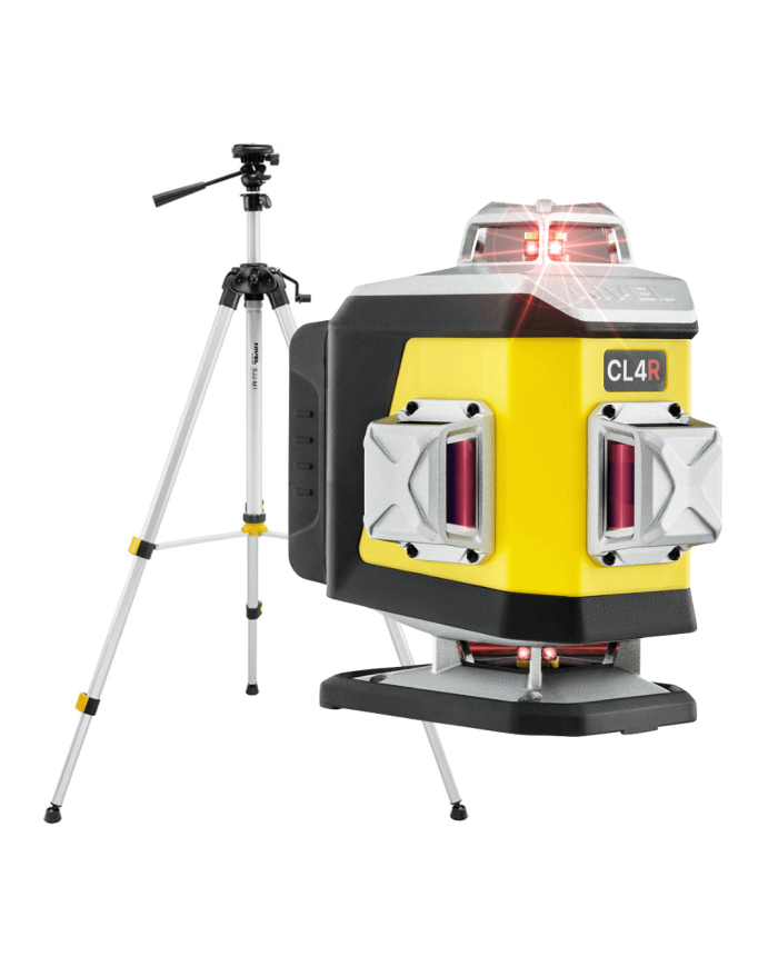 KIT Nivel System CL4R red cross line laser + SJJM1EX tripod Nivel System - Technical data:  Dimensions: 148 x 90 x 151 mm Weight KIT Nivel System CL4R red cross line laser + SJJM1EX tripod Nivel System - Technical data:  Dimensions: 148 x 90 x 151 mm Weight