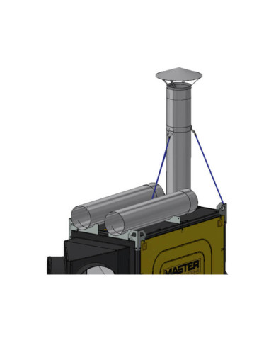 BV 691 chimney mounting kit Master Heaters - 