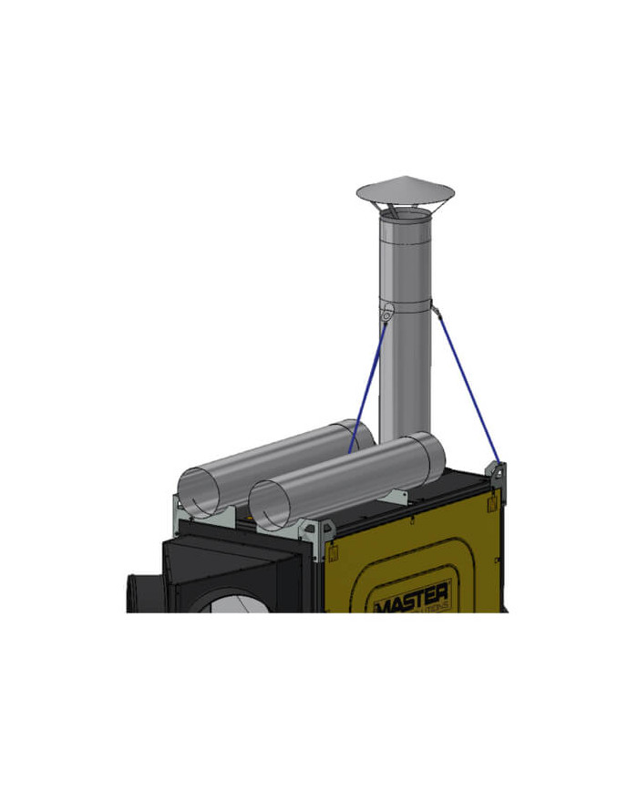 BV 691 chimney mounting kit Master Heaters -  BV 691 chimney mounting kit Master Heaters -