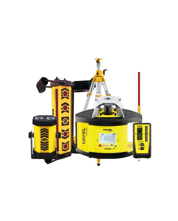 KIT Nivel System NL540 laser leveler - KIT LS-24 staff + SJJ32 tripod + MC-1D clamp system Nivel System - Technical data:  Brand KIT Nivel System NL540 laser leveler - KIT LS-24 staff + SJJ32 tripod + MC-1D clamp system Nivel System - Technical data:  Brand