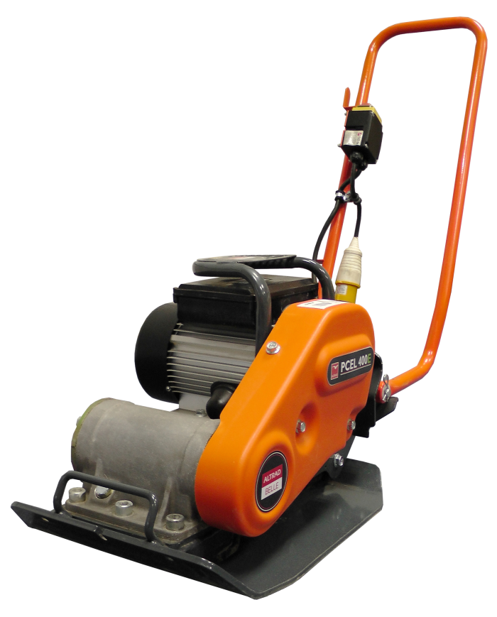 Altrad Belle PCEL 400 E electric unidirectional compactor Altrad Belle - Specifications:  Cooling:Air Weight:48.5 kg Motor: Elec Altrad Belle PCEL 400 E electric unidirectional compactor Altrad Belle - Specifications:  Cooling:Air Weight:48.5 kg Motor: Elec