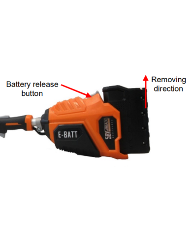 58V 4Ah Enar VIB-BAR E-BATT Bateria Enar - Specifications:  Voltage: 58 V Weight: 3.2 kg Battery capacity: 4 Ah 