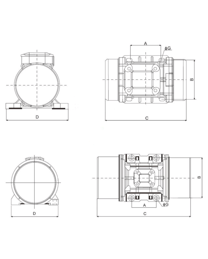 Wibrator przyczepny Enar VEM 100 Enar - Dane techniczne:      Ciężar: 4 kg     Częstotliwość wibracji: 3000/min     Długość węża